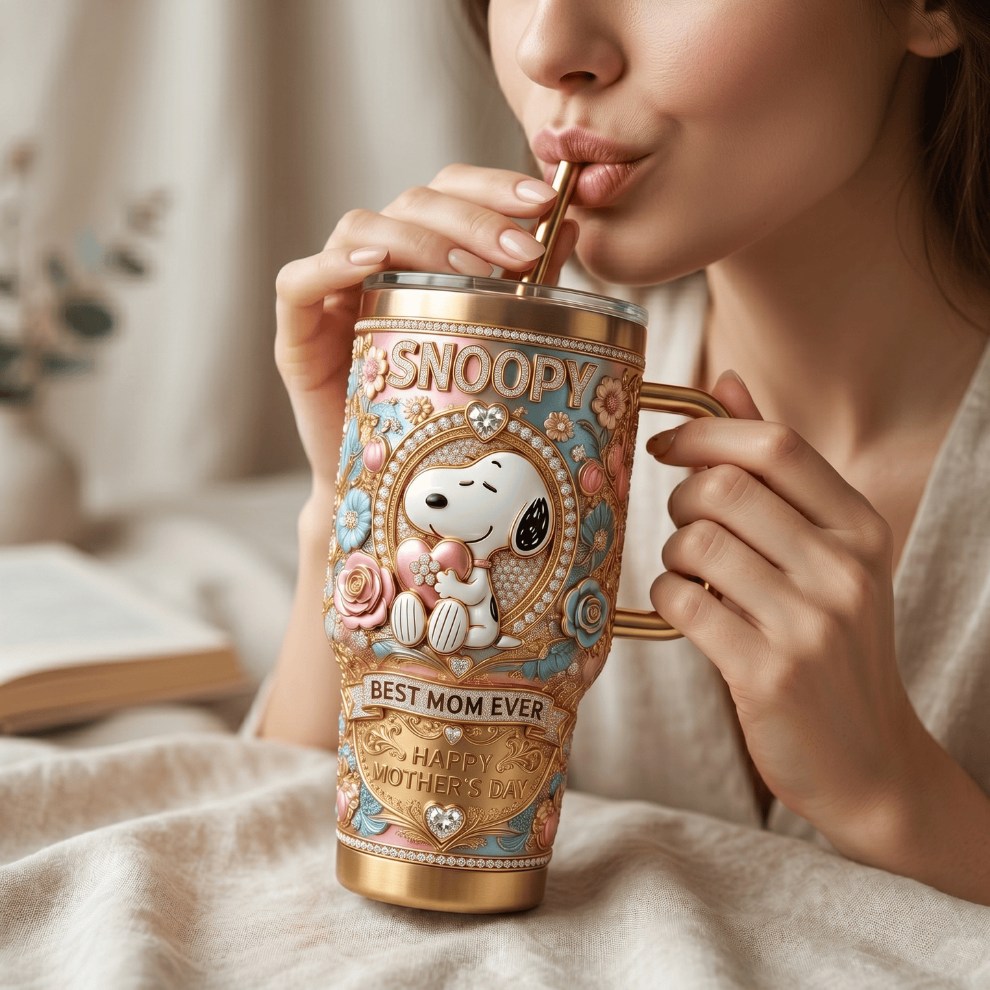 SNPY 40oz Tumbler With Handle HTTT