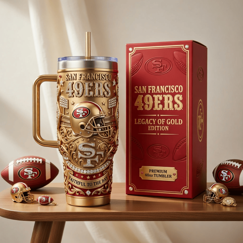 SF49 40oz Tumbler With Handle PDL