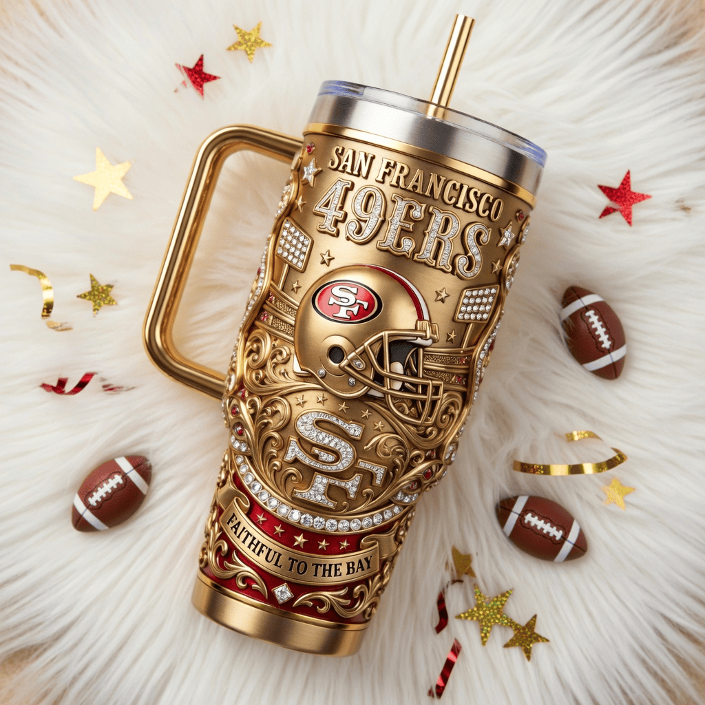 SF49 40oz Tumbler With Handle PDL