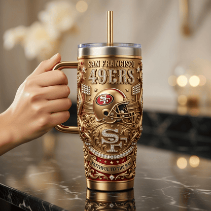 SF49 40oz Tumbler With Handle PDL