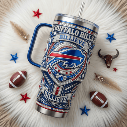 BFBL 40oz Tumbler With Handle PDL