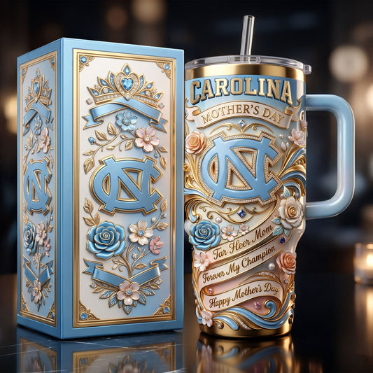 UNC 40oz Tumbler With Handle HTTT