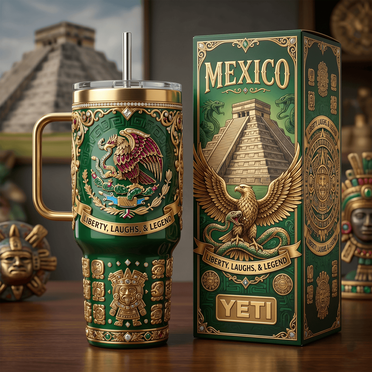 MXC 40oz Tumbler With Handle LNTH