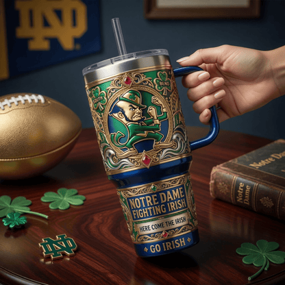 NDFI 40oz Tumbler With Handle LNTH