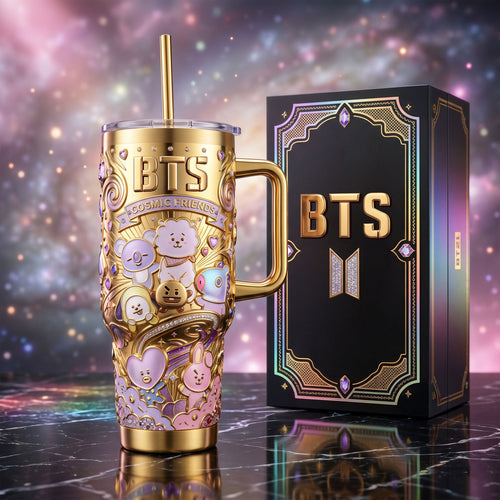 BTS 40oz Tumbler With Handle HTTT 2