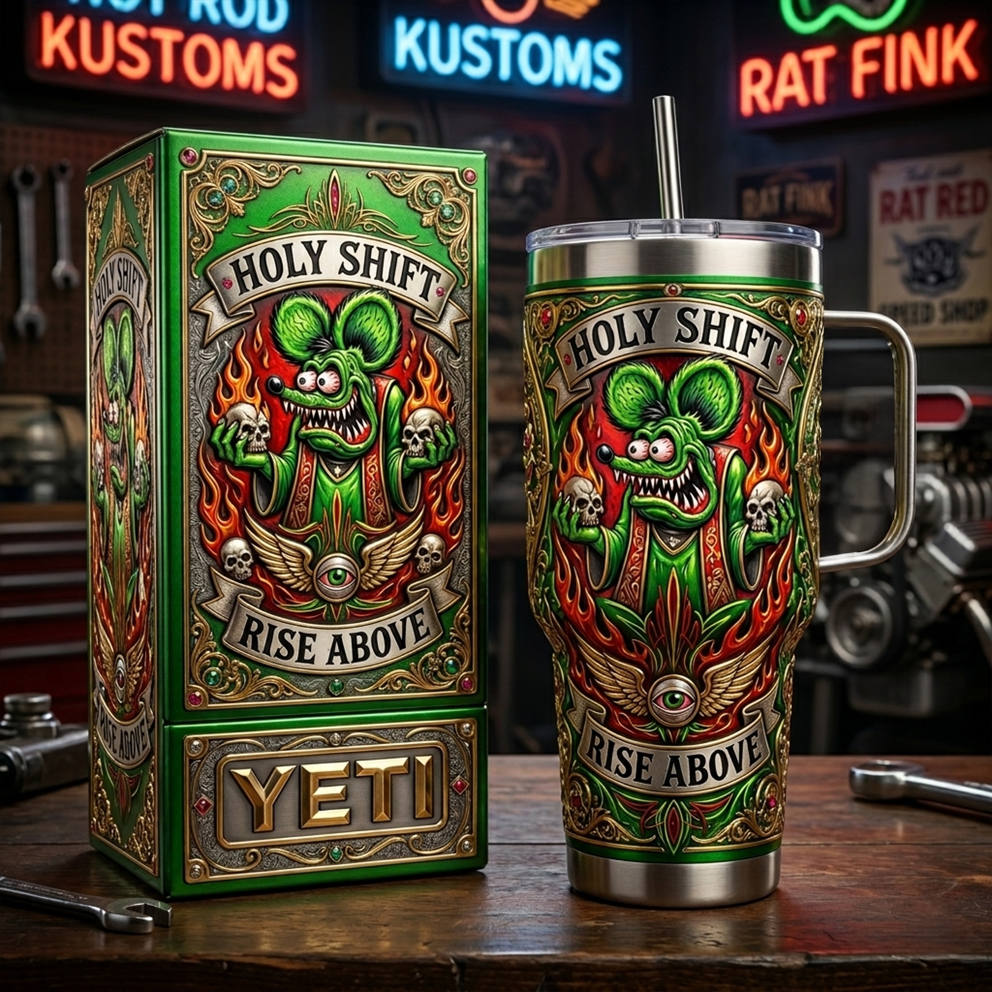 Premium RFK 40oz Tumbler With Handle LNTH