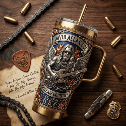Premium DAC 40oz Tumbler With Handle LNTH
